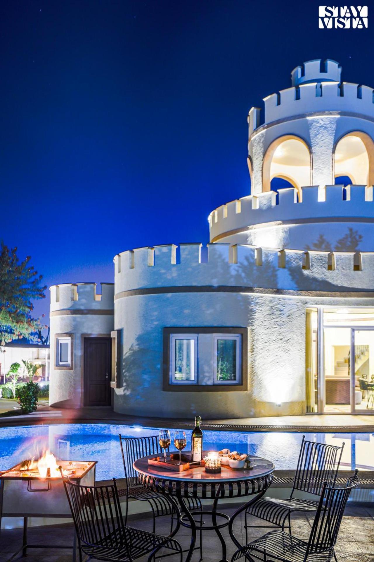 Stayvista'S Mystic Castle With Terrace, Swimming Pool, Lawn With Gazebo Jaipur Exterior foto